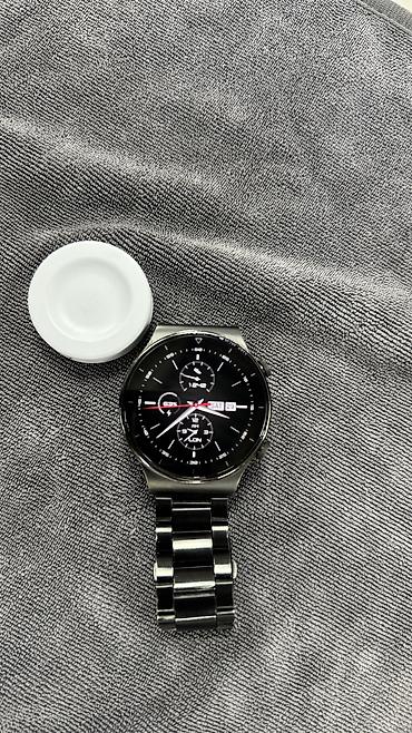 soft shell: Спортивные часы часы, Huawei (Watch GT), GPS, Пульсометр, Компас, Оригинал, Мужские, Б/у — 4