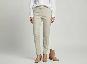 czarne sandały na szpilce ccc: Mango, Material trousers for women, size S at lalafo.pl czarne sandały na szpilce ccc: Mango, Material trousers for women, size S