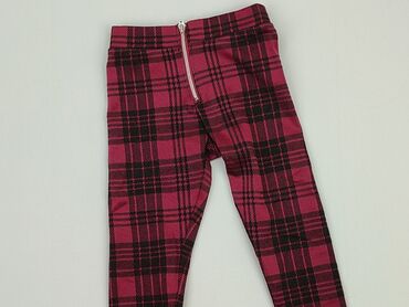 koronkowe spodnie: Material trousers, Terranova, 3-4 years, 104, condition - Good