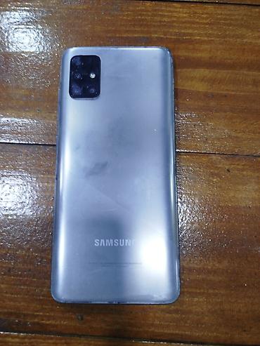 Mobil telefonlar: Samsung Galaxy A71, 128 GB, rəng - Boz, Barmaq izi — 2
