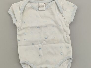 body niemowlęce białe z kołnierzykiem: Body, 0-3 m, 
stan - Zadowalający