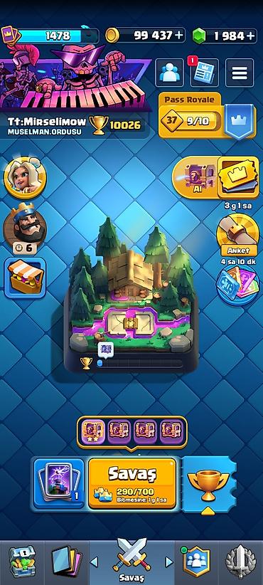ремонт квартир баку: Clash Royale oyunu üçün yüksək səviyyəli hesab - Kupa: 10026 - Qızıl — 1