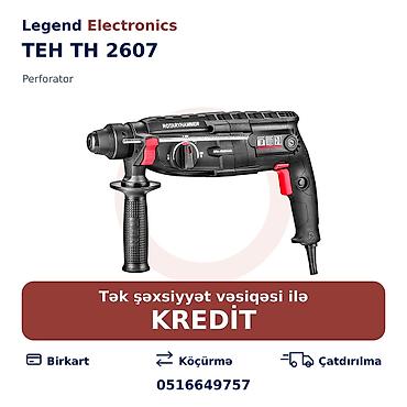 acar desti: Elan başlığı: Perfrator TEH TH 2607 Elan mətni: Legend Electronics – — 1
