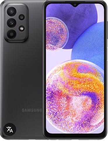 оперативная память 8 гб цена: Samsung Galaxy A23, Колдонулган, 128 ГБ, түсү - Кара, 2 SIM