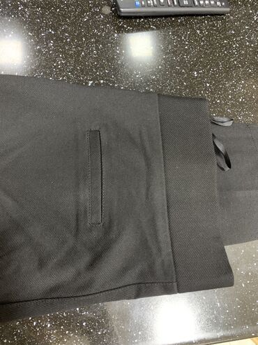 Şalvarlar: Klassik qadin salvari qara reng 42 razmer payiz qis fesli ucun cekisi — 15