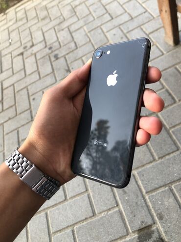 Apple iPhone: IPhone 8, 64 GB, Space Gray, Barmaq izi, Sənədlərlə
