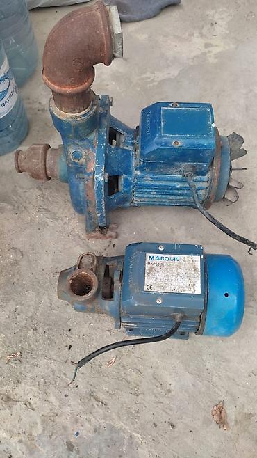 su çəkən mator: 40 manat balaca. 90 manat boyuk Su nasosu və elektrik mühərriki dəsti — 1