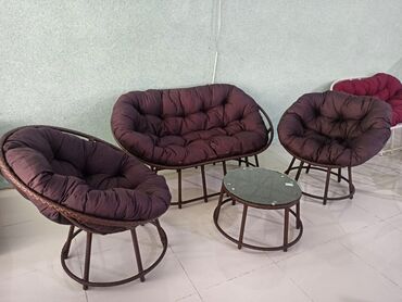 Bağ divan və kreslo dəstləri: Yeni, 2 kreslo, Divan, Metal, Azərbaycan — 9