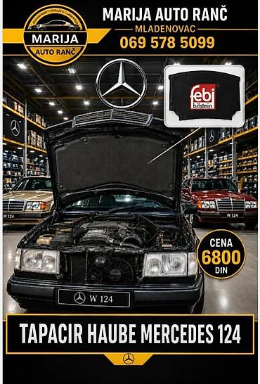 Haube: TAPACIR HAUBE MERCEDES 19 IZOLACIJA HAUBE | Tapacir haube mercedes — 3