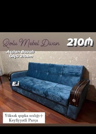 Divanlar: Divan, Açılan, Bazalı, Parça, Çatdırılma yoxdur — 1