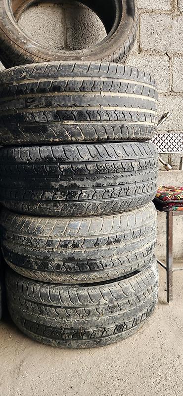 бир: Дөңгөлөктөр монтажда 215 / 55 / R 17, Жай, Колдонулган, Комплект, Жеңил унаалар, Куйма, тешиктери - 4 — 2