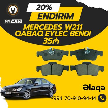 запчасти на двигатель москвич 412: Ön, Mercedes-Benz W211, 2006 il, Orijinal, Yeni