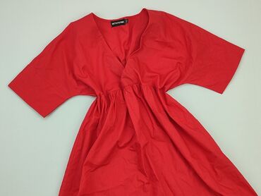 długa obcisła sukienki z rozcięciem: Dress, 2XS (EU 32), Prettylittlething, condition - Very good