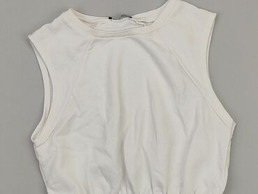 białe bluzki zara: Top Zara, S, stan - Bardzo dobry
