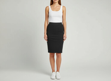 spódnice w pepitkę: Women`s skirt, size S