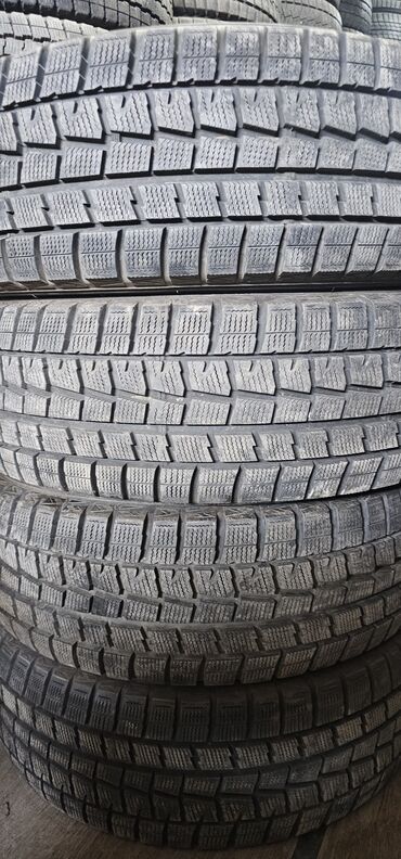 Шины: Шины 215 / 65 / R 16, Зима, Б/у, Комплект, Легковые, Япония, Dunlop