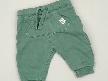 rajstopy zielono czerwone: Sweatpants, F&F, 0-3 months, condition - Very good