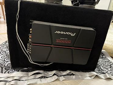 sabvuferler: Avtomobil üçün səs sistemi komplekti. Komplektə daxildir: - Kenwood — 4