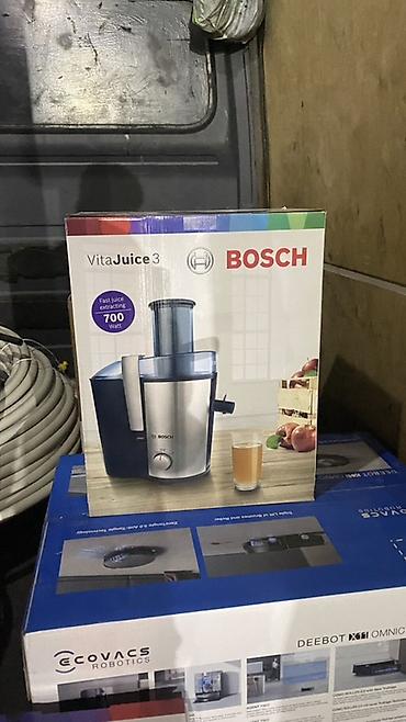 Mətbəx texnikası: Bosch VitaJuice 3 şirəçəkmə aparatı və ƏtÇəkən 670 manata alınıb dəst — 1