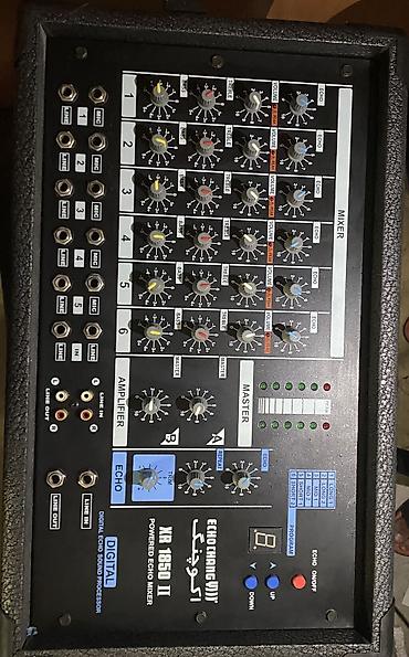 Echo Chang (UT) XR 1850 II – Powered Echo Mixer - 5 kanallı