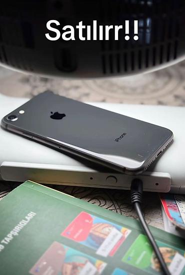 iphone adaptir: IPhone 8, 64 GB, Qara, Barmaq izi — 2