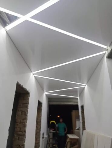 Натяжной потолок: Натяжной потолок Глянцевое, Матовое, 3D потолки Гарантия, Бесплатная консультация, Бесплатный замер — 5