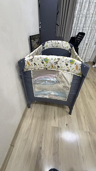 Manejlər: İDEAL VEZİYYETDE Uşaq üçün qatlanan yataq (playpen/oyun çarpayısı) – — 3