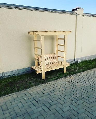 качеля кокан: Изготовливаем деревянные детские площадки : пергало, навесы, тапчан — 3