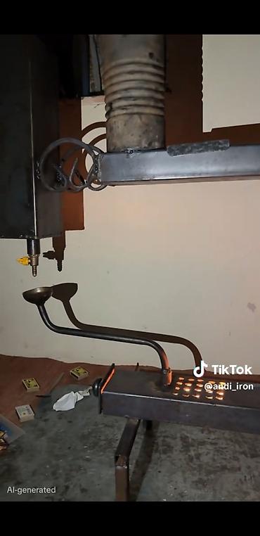 Другие отопительные приборы: Печь-обогреватель на отработанном масле (капельная подача) - — 19