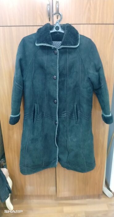 palto qara: Пальто 3XL (EU 46), цвет - Черный