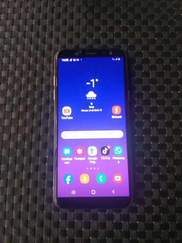 samsung e400: Samsung Galaxy A6, 64 GB, rəng - Qızılı