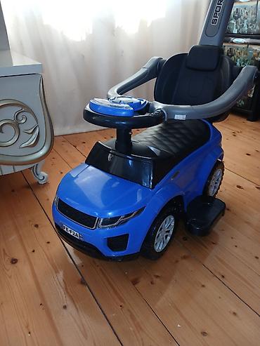 mini atv: Uşaq üçün itələmə və minik maşını – mavi rəng Xüsusiyyətlər: - Dəstək — 4