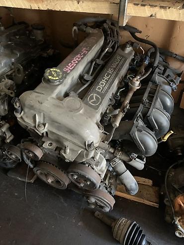 Двигатель Mazda DOHC 16V, рядный 4-цилиндровый бензиновый