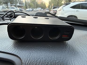 android auto: Автомобильный разветвитель прикуривателя usb type c дисплей; — 5