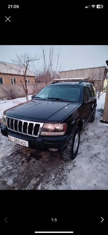 Jeep: Jeep Grand Cherokee: 2002 г., 2.7 л, Автомат, Дизель, Кроссовер