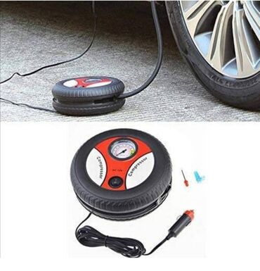 Auto oprema: Mini kompresor u obliku gume tocka 18bari tyre aircompressor m i n i  — 3
