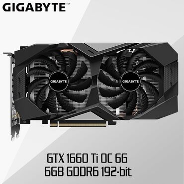 Видеокарты: Видеокарта, Б/у, Gigabyte, GeForce GTX, 6 ГБ, Для ПК