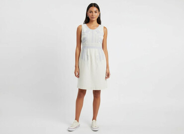 długa sukienka z krótkim rękawem na wesele: Women`s dress, size L