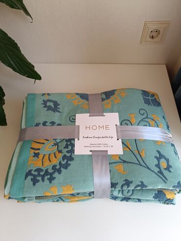 Постельное белье: Летнее одеяло из чистого хлопка, 4 хлопково-марлевых слоя, размер