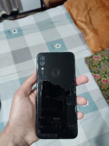 Redmi: Redmi, Redmi Note 7, Б/у, 32 ГБ, цвет - Черный, 1 SIM