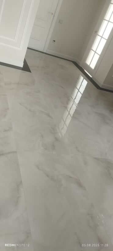 Укладка плитки: Подготовка стен для грунтовки, Резка плитки, Гидроизоляционные работы | Керамическая плитка, Керамогранитая плитка, Зеркальная плитка | Раскладка в разбежку, Вертикальная укладка, Диагональная укладка Больше 6 лет опыта — 9