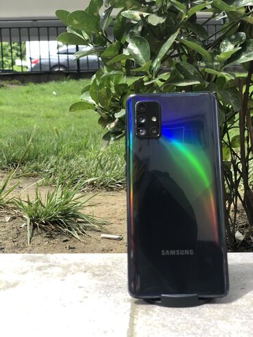 samsung galaxy r: Samsung Galaxy A71, 128 ГБ, цвет - Черный, Кнопочный, Отпечаток пальца, Face ID