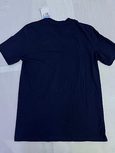 Личные вещи: Мужская футболка, M, Nike, Новый, цвет - Синий, Самовывоз — 4