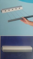 Qida məhsulları: Paltar asqısı – yerə qənaət edən ideal seçim! Uzunluq: 4 metr İplərin