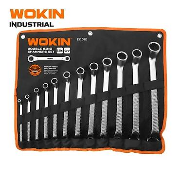nabor desti: WOKIN Yıldız İki Ağız Açar Dəsti 6–32 mm – Cr-V Peşəkar Set WOKIN-in — 1
