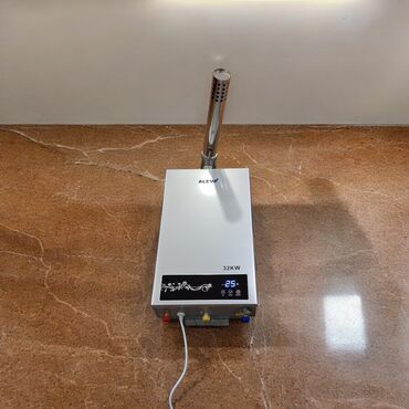 Aspiratorlar: ALEV qazla işləyən su qızdırıcısı – 32 kW Xüsusiyyətlər: - Güc: 32 kW