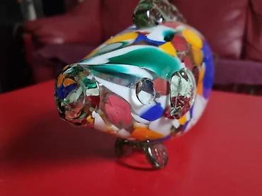 stampani gobleni prodaja: RIBA OD MURANO STAKLA 37CM | Velika figura ribe od Murano stakla iz — 3