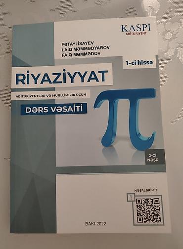 Riyaziyyat – Abituriyentlər və müəllimlər üçün dərs vəsaiti (Kaspi