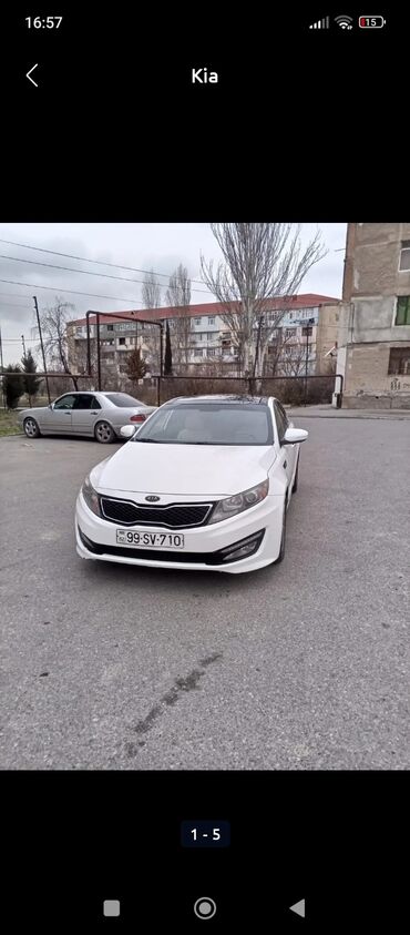 стекло на авто: KIA Optima, 2013 il – ağ rəng, sedan Xüsusiyyətlər: son qiyməti