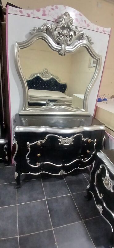 Yataq otağı dəstləri: İkinəfərlik çarpayı, Termo, Dolab, Komod, İşlənmiş — 6